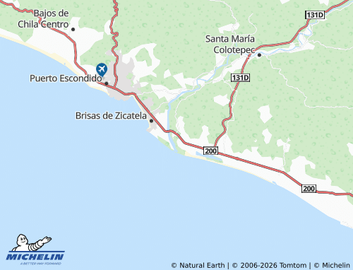 MICHELIN Barra de Navidad map - ViaMichelin