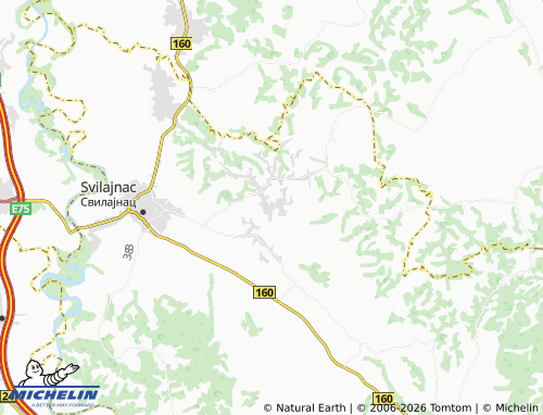 Mapa MICHELIN Bobovo - ViaMichelin