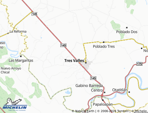 Mapa MICHELIN Adolfo Ruiz Cortines - ViaMichelin