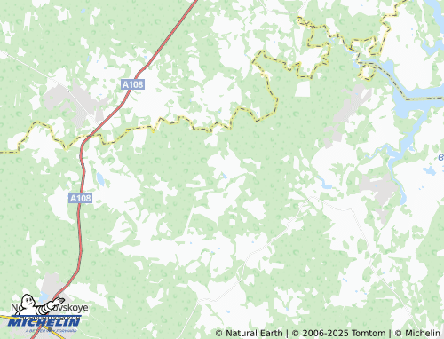 MICHELIN Nazarovo map - ViaMichelin