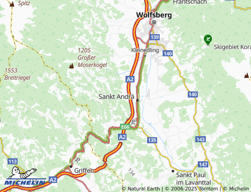 Mapa MICHELIN Agsdorf - ViaMichelin