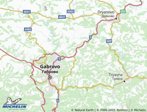 MICHELIN Donino map - ViaMichelin