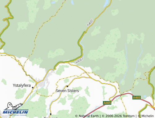 Mappa MICHELIN Ynyswen - ViaMichelin
