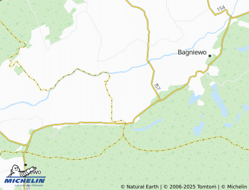Mapa MICHELIN Goszczanówko - ViaMichelin