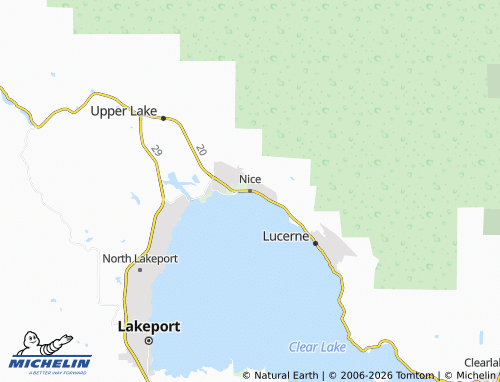 Mapa MICHELIN Nice - ViaMichelin