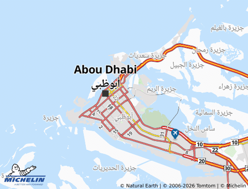 MICHELIN Madinat Zayed 54 map - ViaMichelin