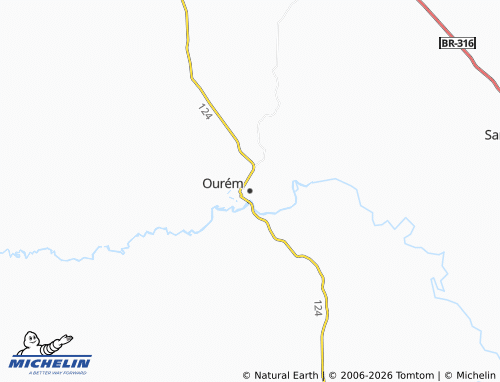 Mappa MICHELIN Ourém - ViaMichelin
