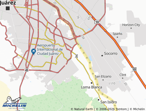 Mappa MICHELIN Ampliación Papalote - ViaMichelin