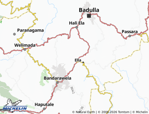 MICHELIN Millagama map - ViaMichelin