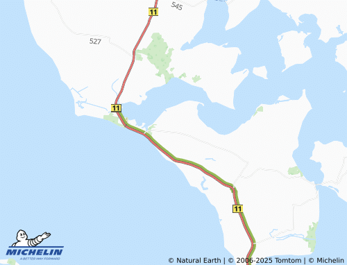 MICHELIN Lyngs map - ViaMichelin