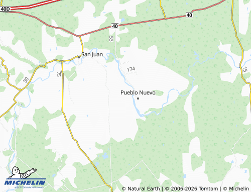 Mapa MICHELIN Soledad Herrera - ViaMichelin