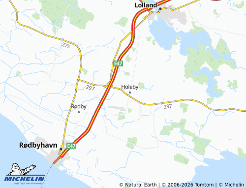 Mappa MICHELIN Gammel Holeby - ViaMichelin