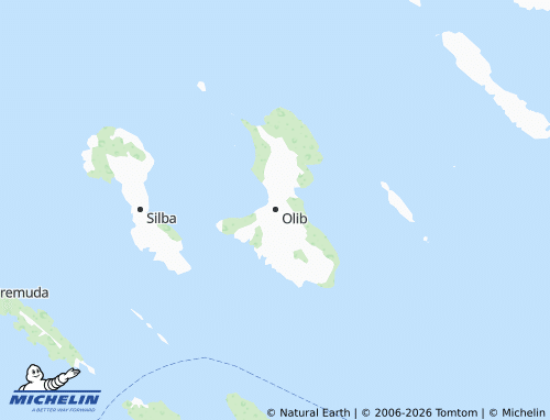Mapa MICHELIN Olib - ViaMichelin