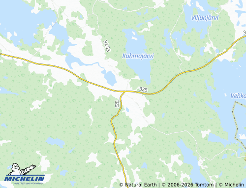 MICHELIN Pohja map - ViaMichelin