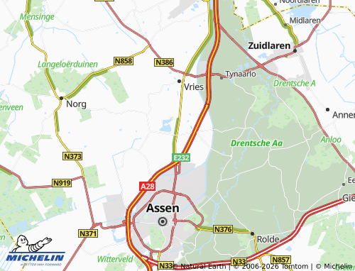 MICHELIN Ubbena map - ViaMichelin
