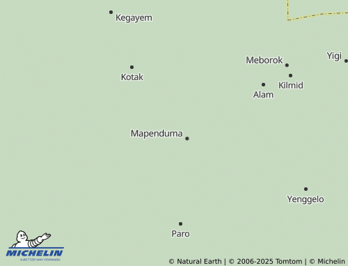 MICHELIN Palsam map - ViaMichelin