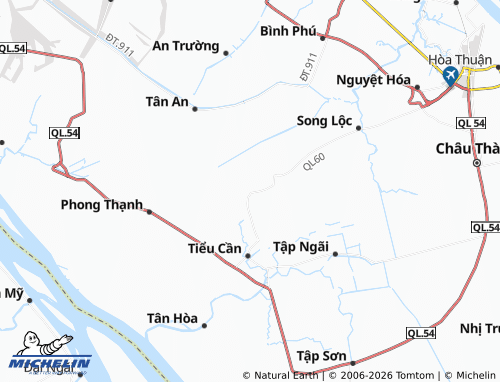 Mapa MICHELIN Hiếu Trung - ViaMichelin