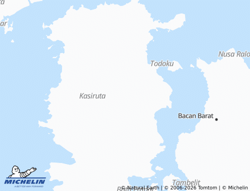 MICHELIN Kasiruta Timur map - ViaMichelin