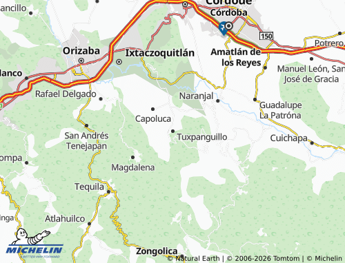 Mapa MICHELIN Tuxpanguillo - ViaMichelin