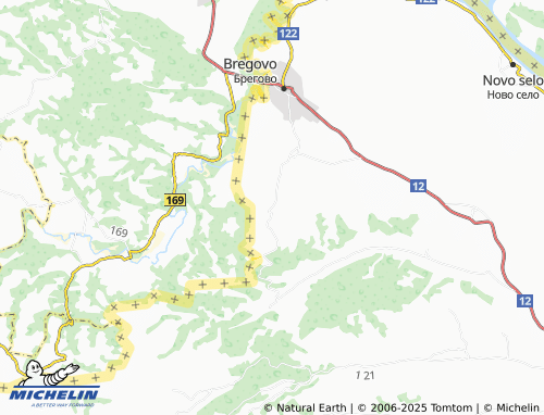 MICHELIN Kosovo map - ViaMichelin