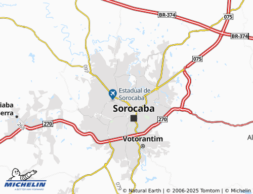 MICHELIN Vila Esperança map - ViaMichelin