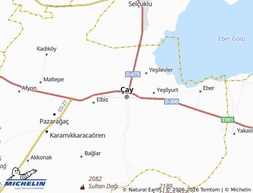 MICHELIN Vakıf map - ViaMichelin