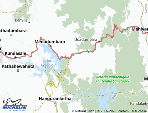 MICHELIN Bomure map - ViaMichelin