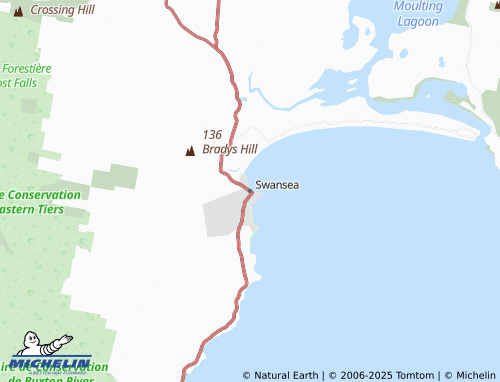 MICHELIN Swansea map - ViaMichelin