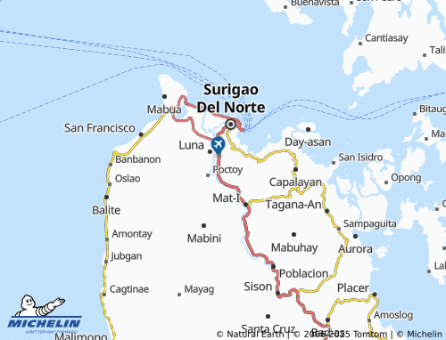 MICHELIN Bonifacio map - ViaMichelin