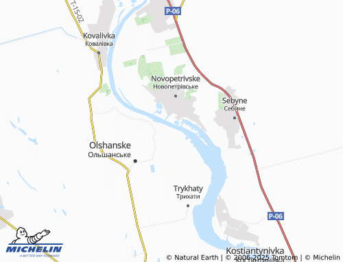MICHELIN-Landkarte Sapetnia - ViaMichelin