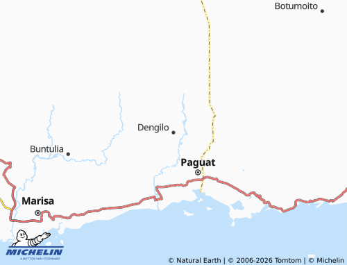 Mapa MICHELIN Dengilo - ViaMichelin