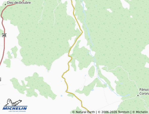 MICHELIN El Saucito map - ViaMichelin