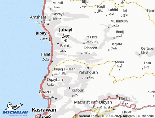 Mapa MICHELIN Beer al-Hayt - ViaMichelin