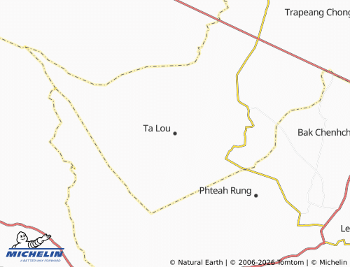 Mapa MICHELIN Ta Lou - ViaMichelin