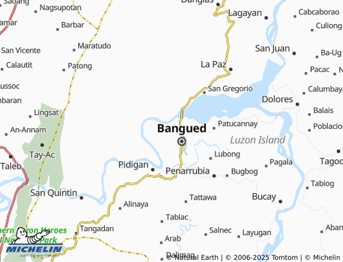 MICHELIN-Landkarte Bangbangar - ViaMichelin