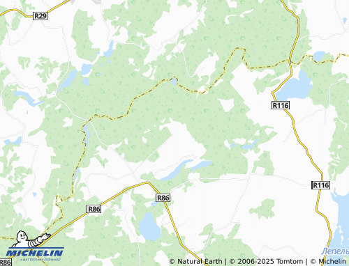MICHELIN Os'ye map - ViaMichelin