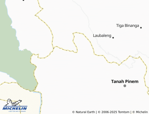 MICHELIN Lau Njuhar map - ViaMichelin