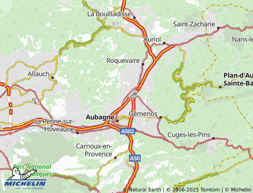 Carte MICHELIN Napollon - ViaMichelin