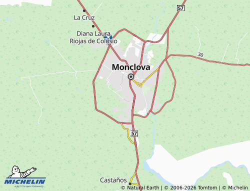 Mappa MICHELIN Cañada Sur - ViaMichelin