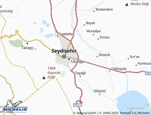 MICHELIN Aktaş map - ViaMichelin