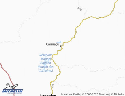 Mappa MICHELIN Nossa Senhora do Carmo - ViaMichelin