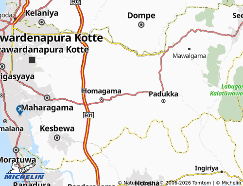 Mappa MICHELIN Godagama North - ViaMichelin
