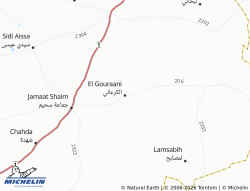 Mappa MICHELIN al-Kar'ani - ViaMichelin