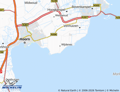 Mapa MICHELIN Wijdenes - ViaMichelin