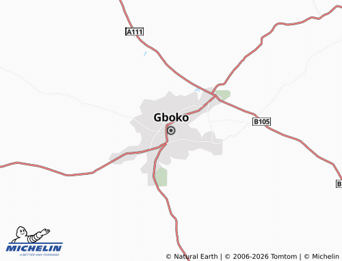 Kaart MICHELIN Gboko - ViaMichelin