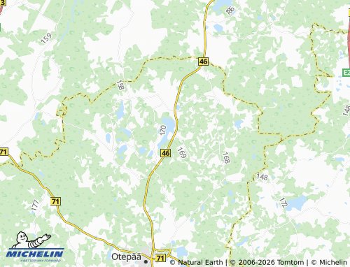 Mapa MICHELIN Nõuni - ViaMichelin