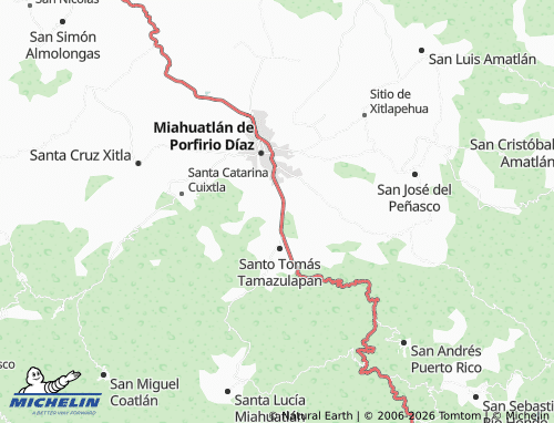 Mappa MICHELIN Colonia Miel del Valle - ViaMichelin