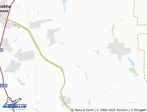 MICHELIN Prokhorivka map - ViaMichelin