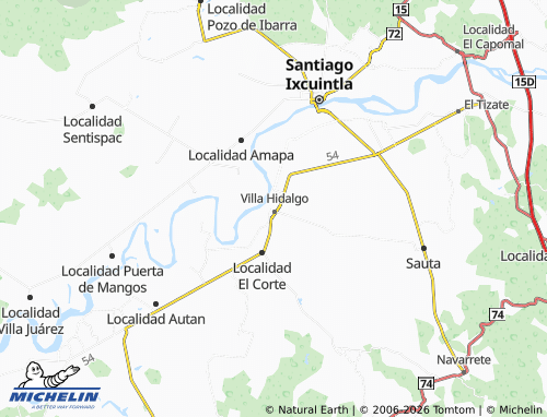 Mappa MICHELIN Santa Cecilia - ViaMichelin