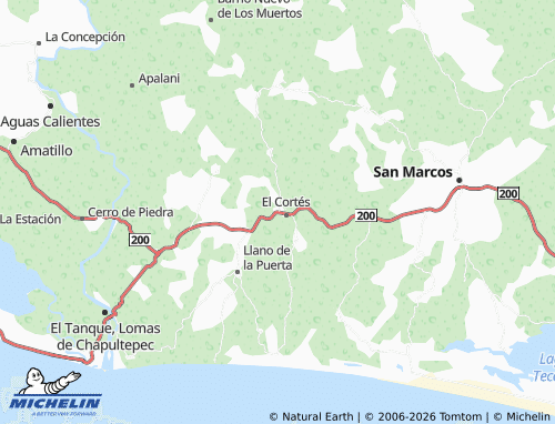Mapa MICHELIN El Cortez - ViaMichelin
